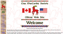 Desktop Screenshot of clanmaccarthysociety.org
